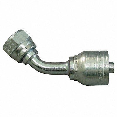 AEROQUIP 1A12DLA8 Crimp Fitting 45 Deg 1/2 ID M22-1.5 F