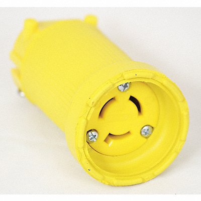 GRAINGER CL615DF Connector 250VAC 15A L6-15R 2P 3W 1PH