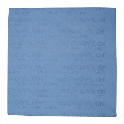 GARLOCK 350415125 Gasket Sheet 15 x15 In PTFE w/Glass Blue