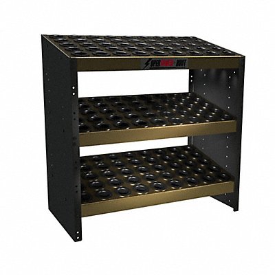 HUOT 23870 Tool Holder 3 Shelf Steel HSK 63A 135 pc
