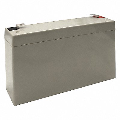 DUAL-LITE 120803 Battery 12V 168hr 4 1/64in Faston