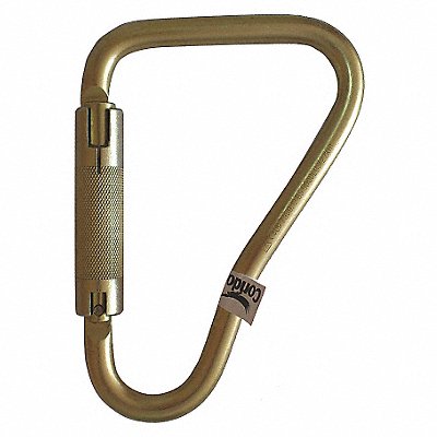 CONDOR 16V855 Carabiner Steel 8-3/4 in L Auto-Lock