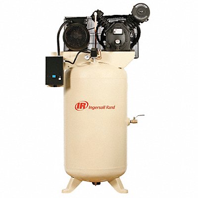 INGERSOLL RAND 2475N75V2303 Electric Air Compressor 7.5 hp 2 Stage