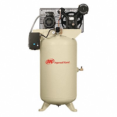INGERSOLL RAND 2475N75V2003 Electric Air Compressor 7.5 hp 2 Stage