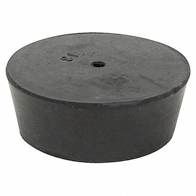 GRAINGER 161H Stopper Sz 16 90 mm BDia Black 0