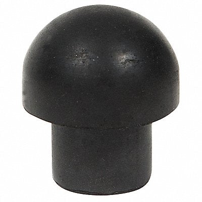 GRAINGER 1112034S Bumper 15/16in. Black Rubber PK25