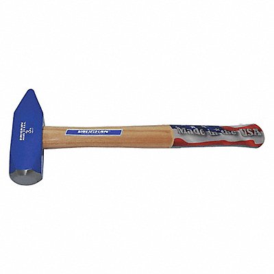 VAUGHAN S48 Cross Pein Hammer 3 lb 15 In Hickory