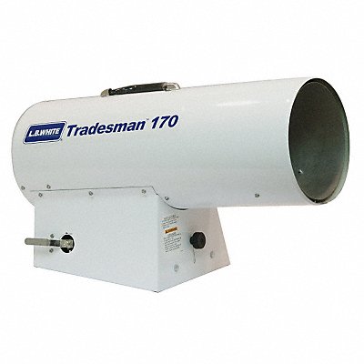 L.B. WHITE CP170ESPN21163T Portable Gas Torpedo HeatrLP 550 cfm