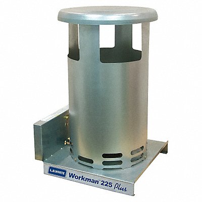 L.B. WHITE CV225CZPD11001B Convctn Prtble Gas Flr Heatr LP 7000sqft