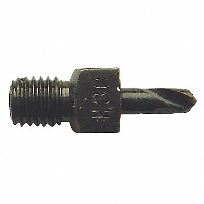 GRAINGER 16W760 Threaded Shank Drill #40 Cobalt