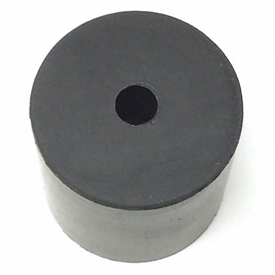 GRAINGER 1326017K Bumper 1-1/4 in Black Rubber PK5