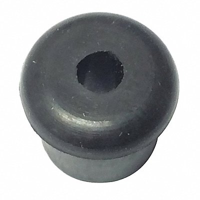 GRAINGER 14034S Bumper 5/8 in Black Rubber PK25