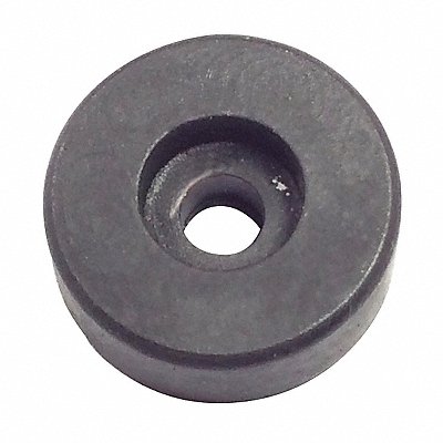 GRAINGER 2073W017U Bumper 1/2 in Black Rubber PK50