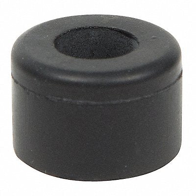 GRAINGER 733R034S Bumper 5/8 in Black Rubber PK10