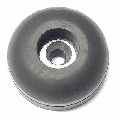 GRAINGER 208W017 Bumper 5/8in. Black Rubber PK25