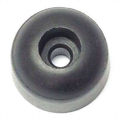 GRAINGER 209017 Bumper 13/16 in Black Rubber PK10