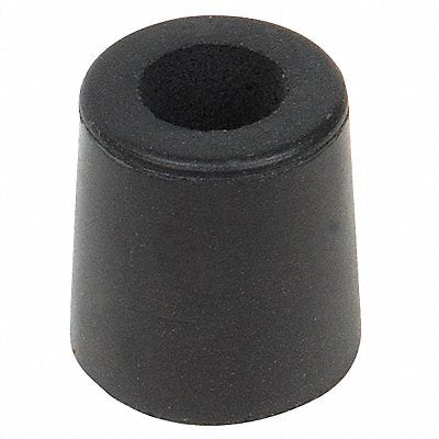 GRAINGER 2090017 Bumper 5/8 in Black Rubber PK10