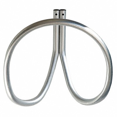YARD BUTLER HHRP4 Garden Hose Hanger Steel 11 in W Silver