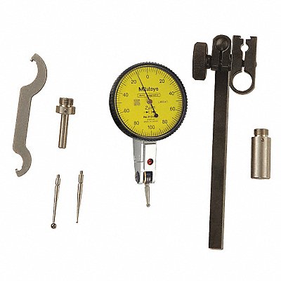 MITUTOYO 51340510T Dial Test Indicator Set Hori 0 to 0.2mm