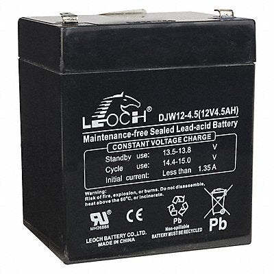 EDWARDS 12V4A Sealed Lead Acid Battery 12VDC 4.5Ah