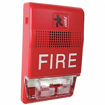 EDWARDS SIGNALING EG1RFCVM Chime Strobe Marked Fire Red