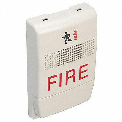 EDWARDS SIGNALING EG1FC Chime Marked Fire White