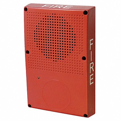 EDWARDS SIGNALING WG4RFS Outdoor Speaker Marked Fire Red