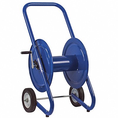 COXREELS 1174225DM Hand Crank Hose Reel 225 ft 3/8 ID Blue