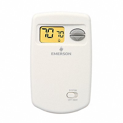 EMERSON 1E78140 Low Volt NP Digital Thermostat Heat Plug In