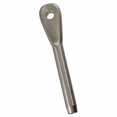 LOOS MS206684 Eye End Fitting SS 1/8 in Rope dia.