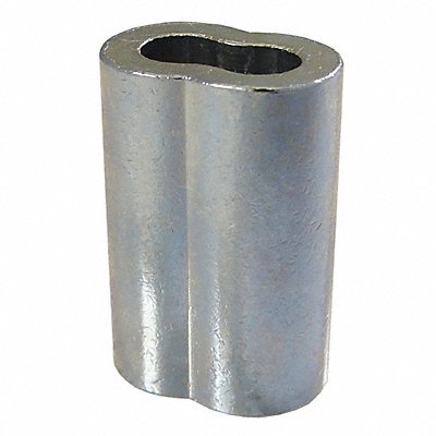 LOOS SL212P Wire Rope Oval Sleeve 3/8 in Copper