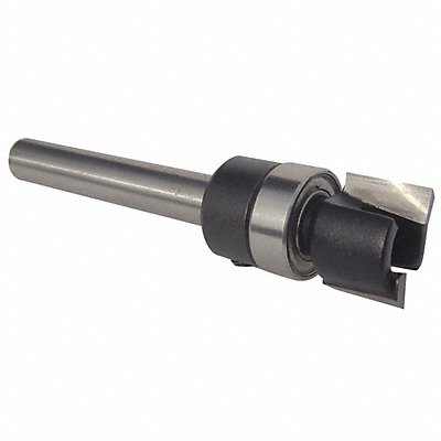 WESTWARD 16Y546 Flush Trim Profile Router Bit 1/2