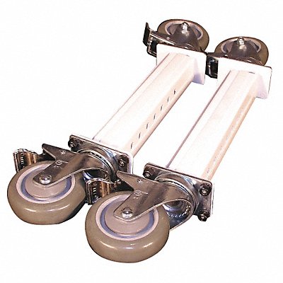 PRO-LINE HDTLC4627 Plate Castor Kit Polyurethane 275 lb PK4