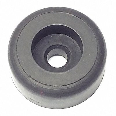 GRAINGER 2616017Z Bumper 3/4 in Black Rubber PK25