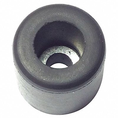GRAINGER 2658W017 Bumper 15/32 in Black Rubber PK10