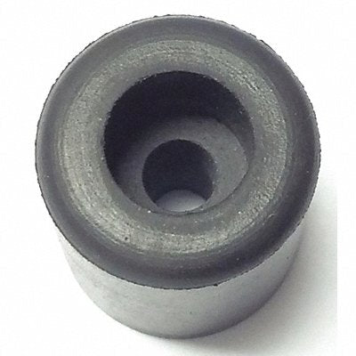 GRAINGER 2816017 Bumper 5/8 in Dia Black Rubber PK10