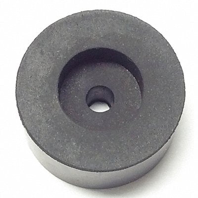GRAINGER 2941017 Bumper 3/4 in Black Rubber PK25