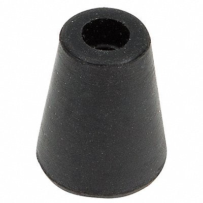 GRAINGER CTB14B Protective Leg Tip SlipOn Rd 15/64 PK10
