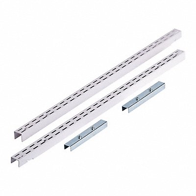 TRITON PRODUCTS 1701WHT Slotted Standard Wall-Mount