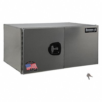 BUYERS PRODUCTS 1702605 Truck Box Black 18 H 14 Gauge