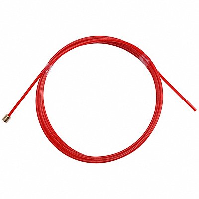 BRADY 170409 Cable Lockout 1/8 Dia 8 ft L Red