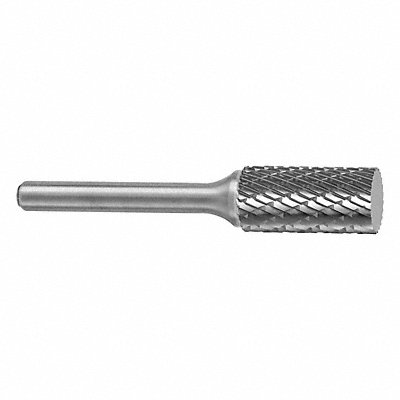 SGS PRO 10428 Cylinder Burr SA Carbide 1/4 Double Cut