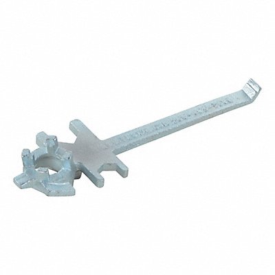 VESTIL BNWIXW Zinc Straight Hand Drum Bung Nut Wrench