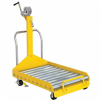 VESTIL BTCCARTWINCH Battery Transfer Platform w/Castor Winch