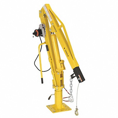 VESTIL WTJ4DC Winch Operated Truck Jib Crane Dc