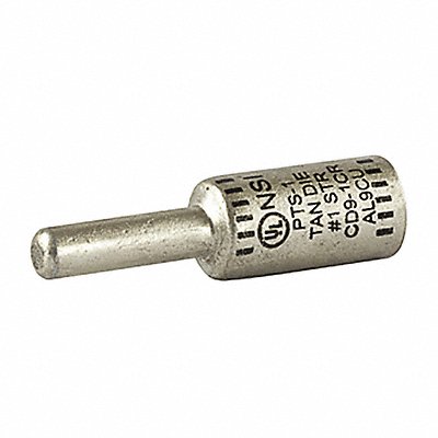 NSI INDUSTRIES PTS1 Pin Terminal Aluminum Aluminum Pin 1 AWG