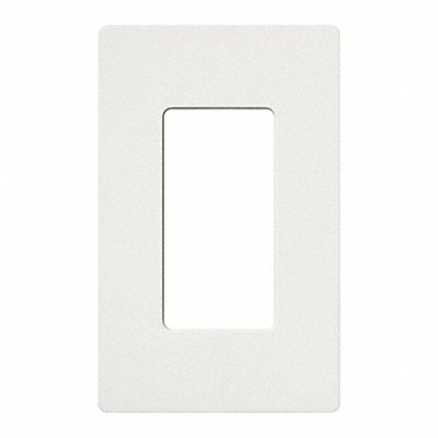 LUTRON SC1SW Wallplate 1-Gang Decora Snow