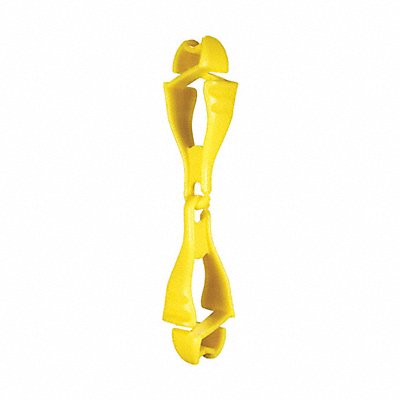 ERGODYNE 3400 Glove Clip Lime 6-1/2 x 1