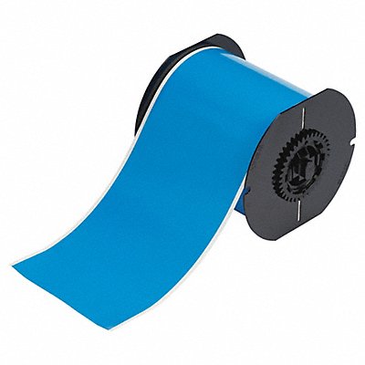 BRADY B30C4000595LB Printer Label Blue Gloss Material Vinyl