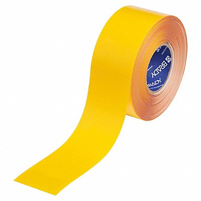 BRADY 177014 Floor Marking Tape Yellow 3 W 100ft